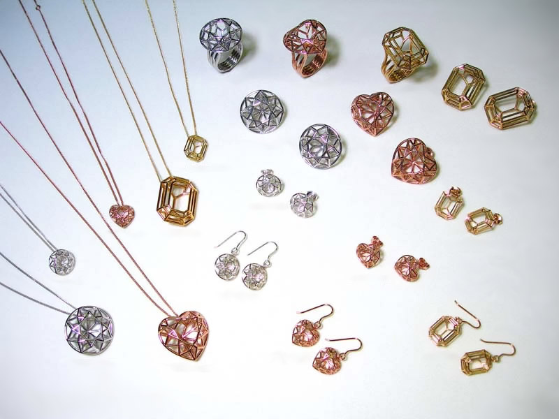 line jewelry flake